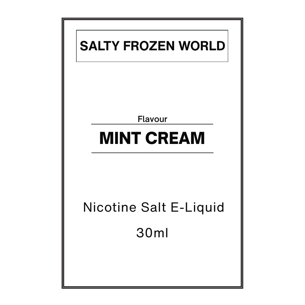 Mint Cream - Nicotine Salt E-liquid Mint Cream - Nicotine Salt E-liquid