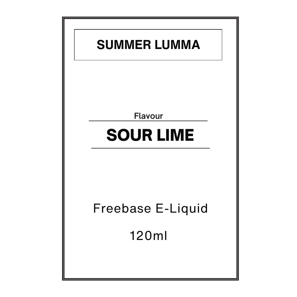 Ice Ed.] Sour Lime E-liquid
