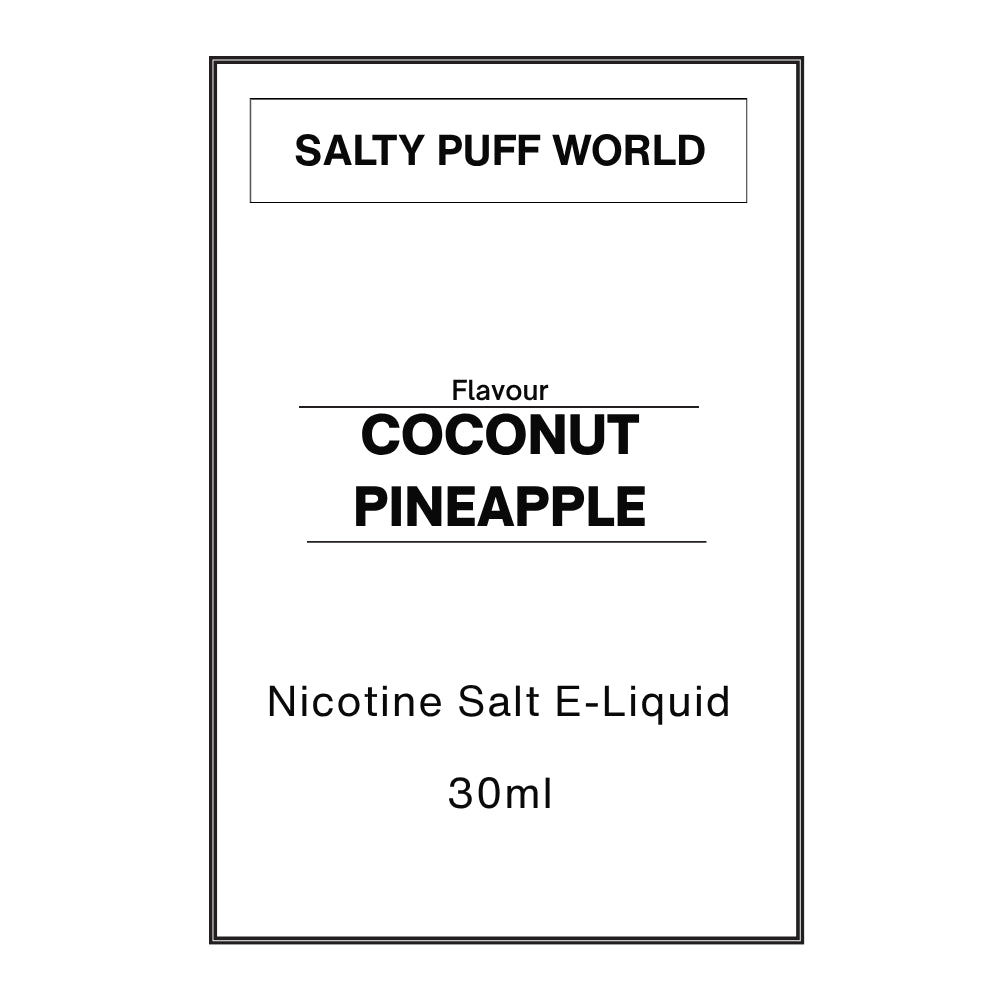 Coconut Pineapple - Nicotine Salt E-Liquid Coconut Pineapple - Nicotine Salt E-Liquid