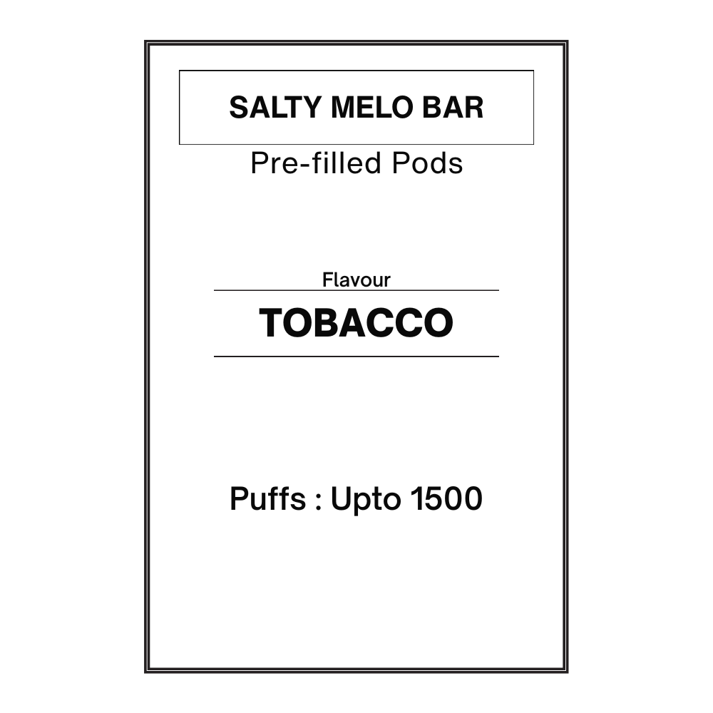 Tobacco -Salty MELO Bar Replacement Pod