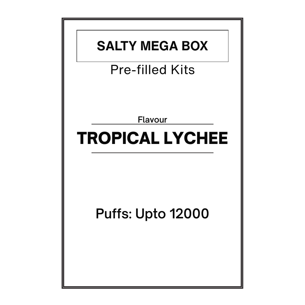 Tropical Lychee -Salty MEGA BOX Disposable Vape 19.95mg/mL