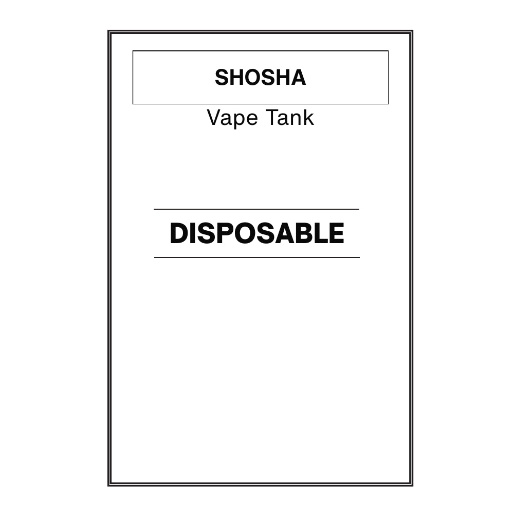 Shosha Disposable Tank 4ml Shosha Disposable Tank 4ml