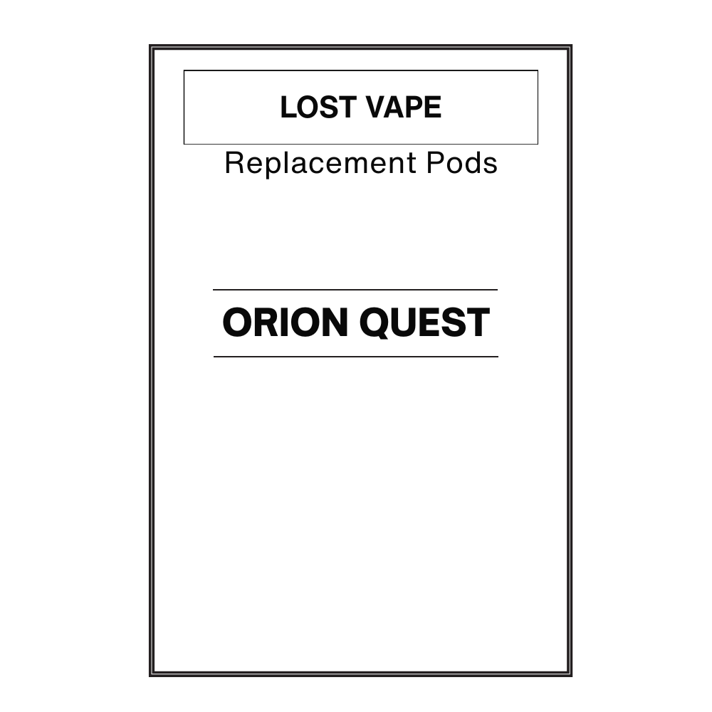 Lost Vape Orion Quest Replacement Pod Lost Vape Orion Quest Replacement Pod