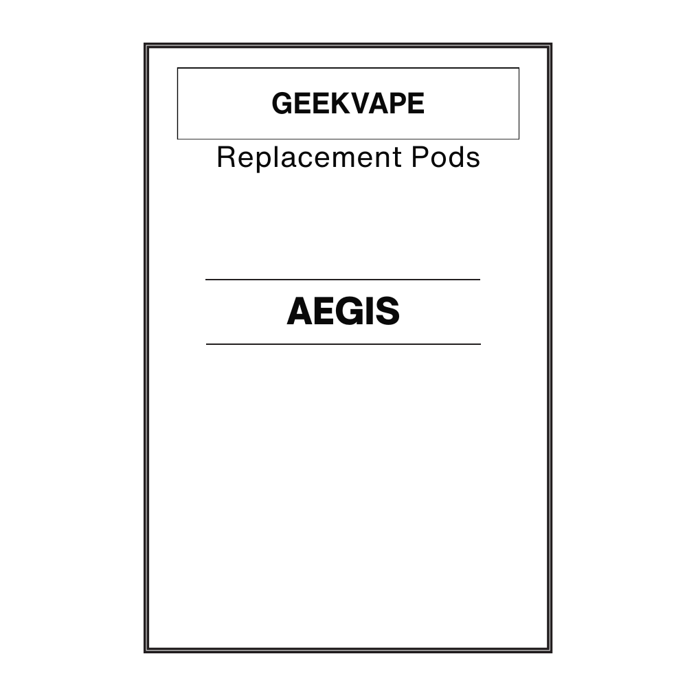 Geekvape Aegis Replacement Pods Geekvape Aegis Replacement Pods