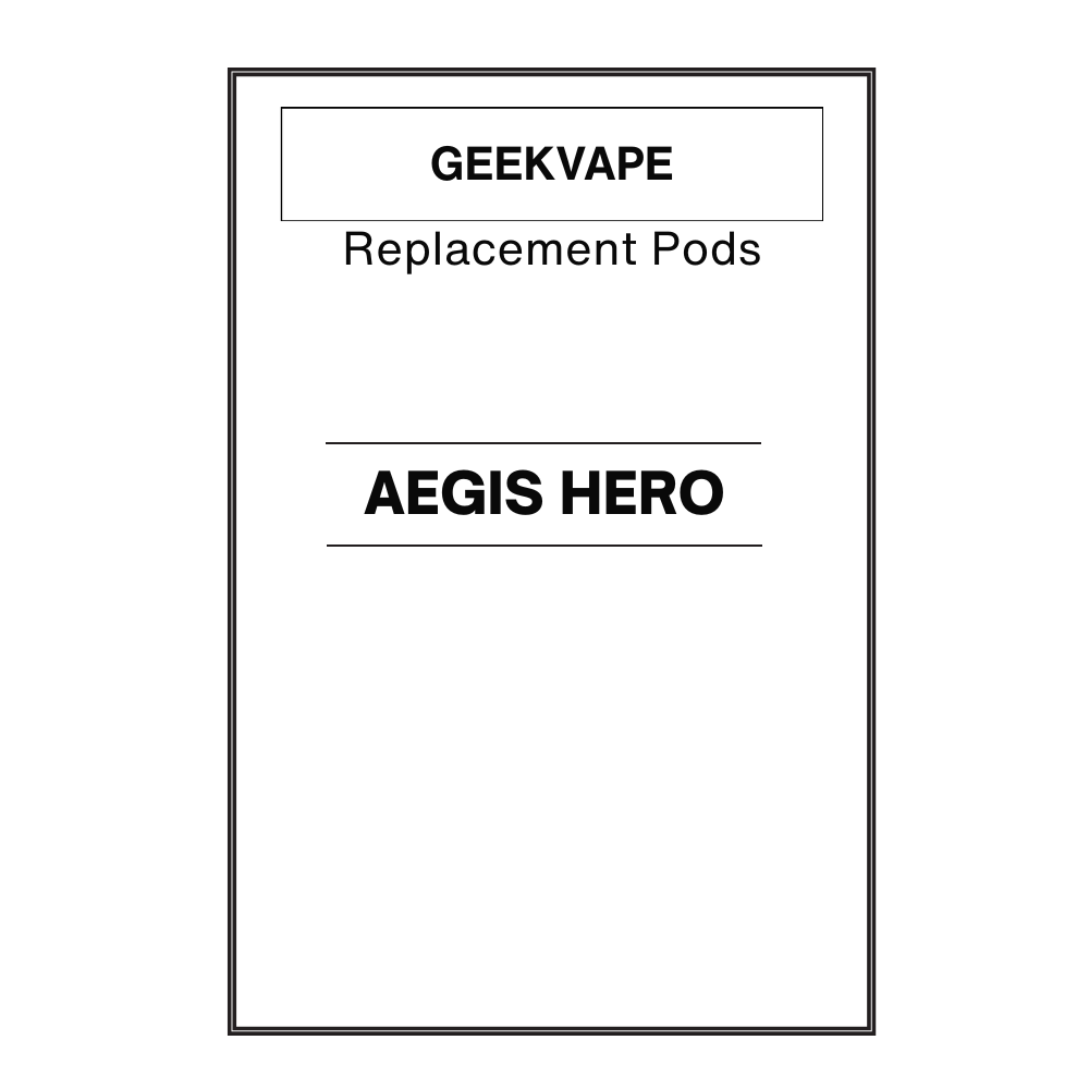 geek bar pulse x how many puffs Geekvape Aegis Hero Replacement Pod