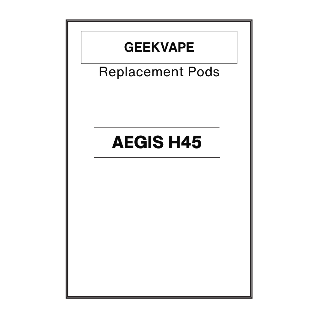 elfbar nachfüll pod läuft aus Cartouche vide H45 pour pods Hero Geekvape : 2 réservoirs 4 ml de rechange main image 0