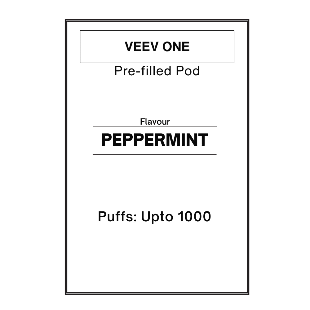 Peppermint -VEEV ONE Replacement Pod 2pk Peppermint -VEEV ONE Replacement Pod 2pk