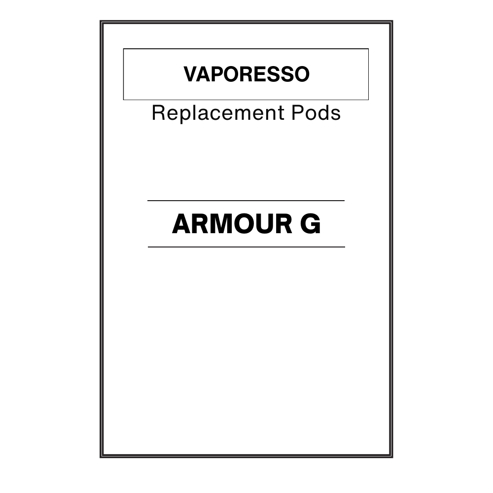 Vaporesso ARMOUR G Replacement Pods Vaporesso ARMOUR G Replacement Pods