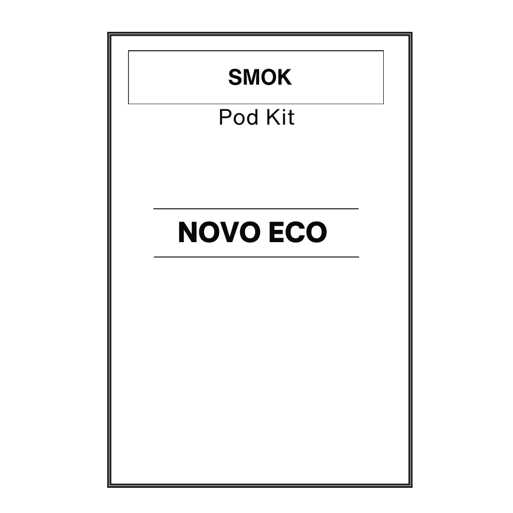 Smok Novo ECO Pod Kit Smok Novo ECO Pod Kit