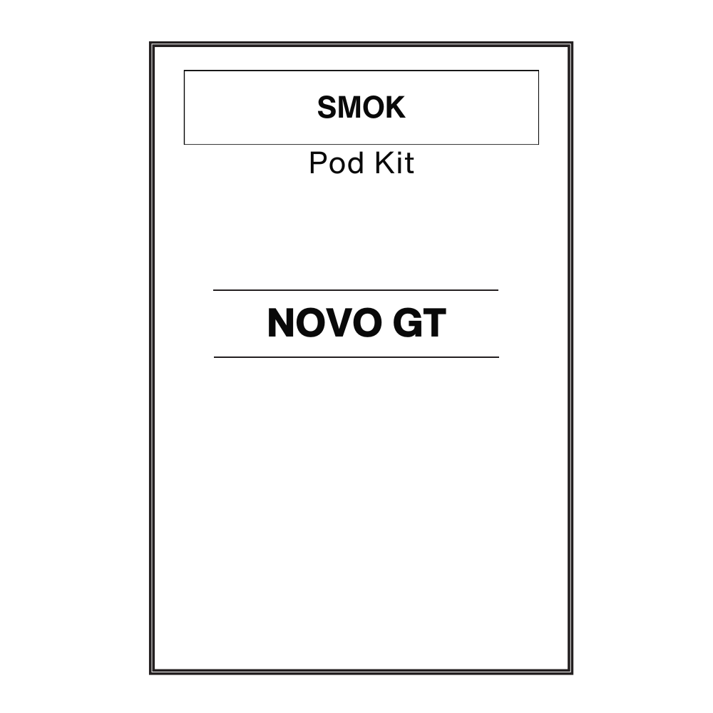 Smok Novo GT Pod Kit Smok Novo GT Pod Kit