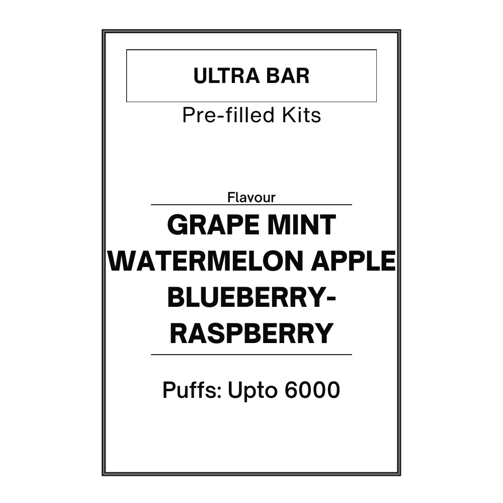 Ultra Bar Pre-filled Kit 19.95mg/mL