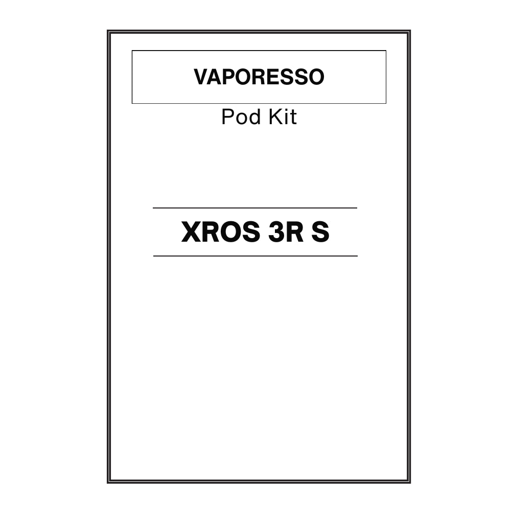 vaporesso xros 3 manual VAPORESSO Downloads, User Manuals and Firmware main image 1