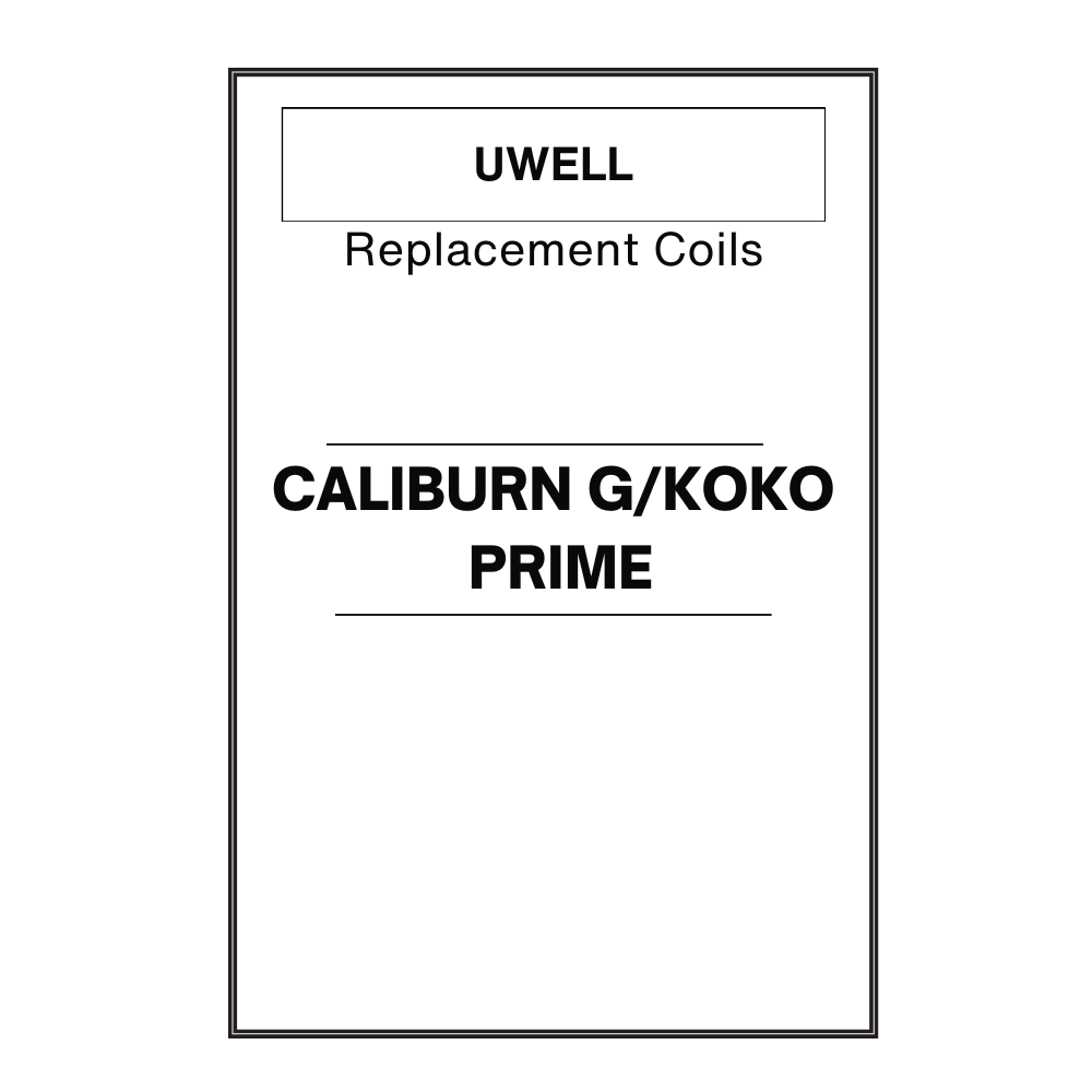 UWELL Caliburn G/Koko Prime Replacement Coils UWELL Caliburn G/Koko Prime Replacement Coils