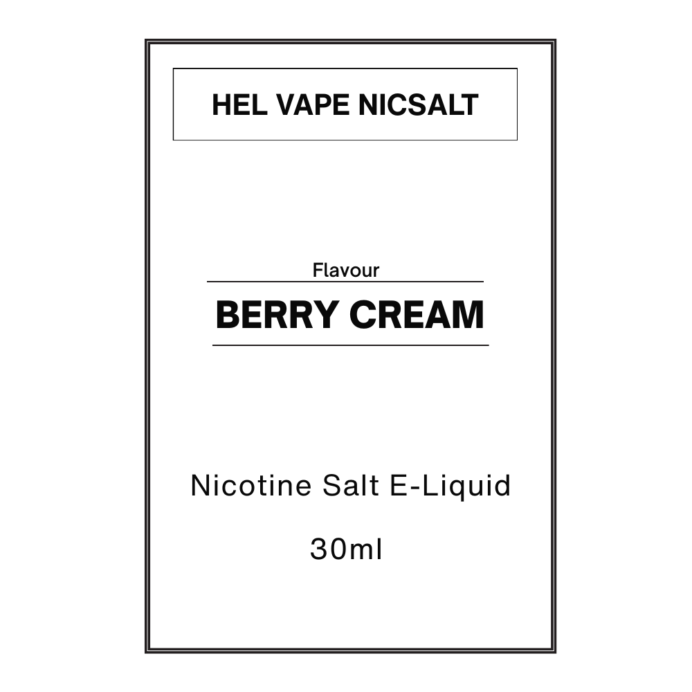 Berry Cream - Nicotine Salt E-liquid Berry Cream - Nicotine Salt E-liquid