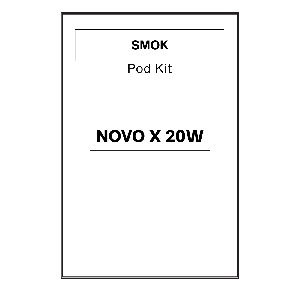 SMOK Novo X 20W Pod Kit SMOK Novo X 20W Pod Kit