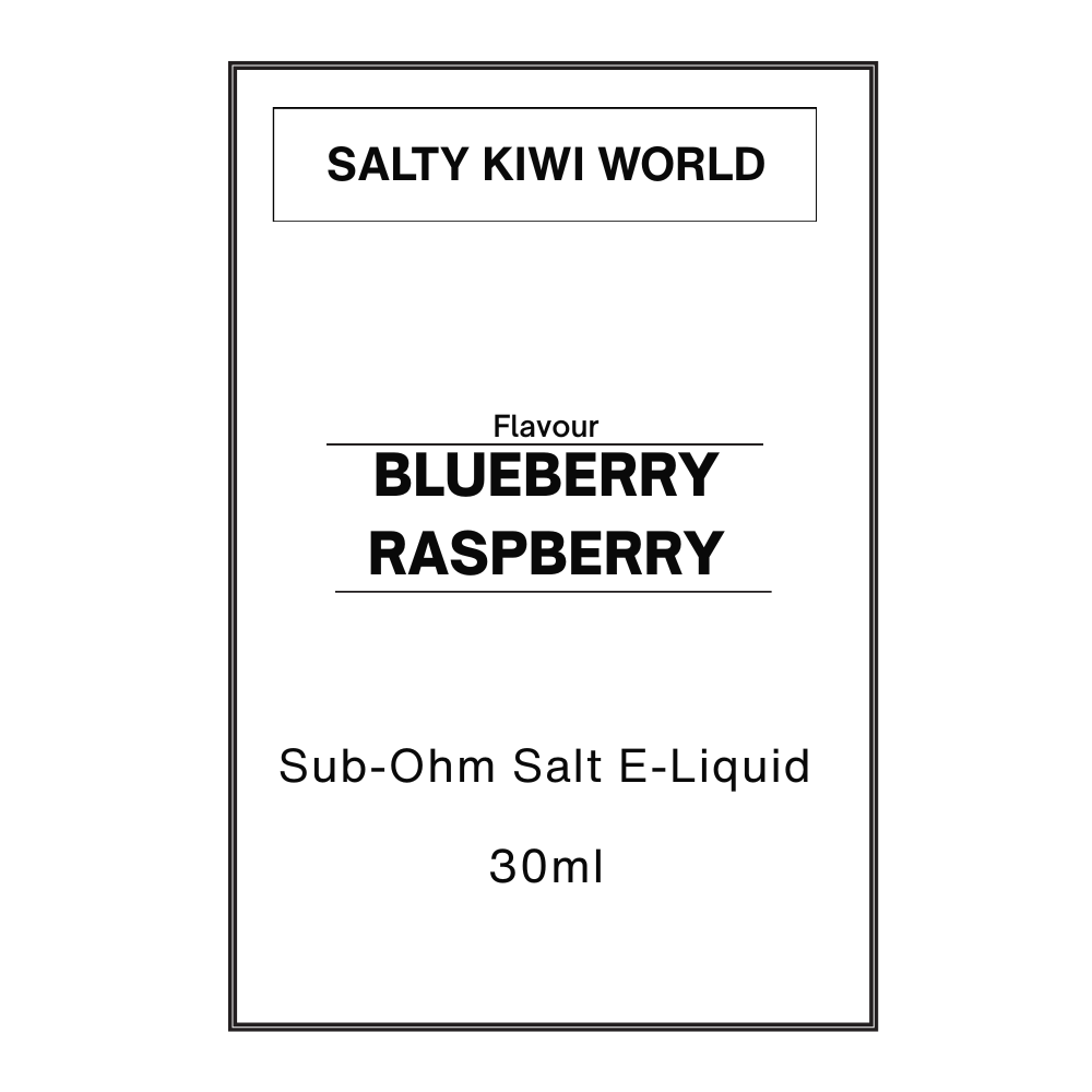 Blueberry Raspberry - Sub-Ohm Nicotine Salt E-liquid
