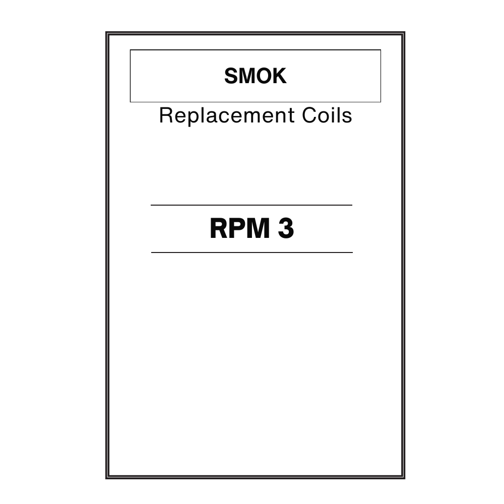 SMOK RPM 3 Replacement Coils
