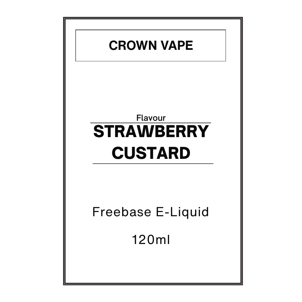 Strawberry Custard E-liquid Strawberry Custard E-liquid