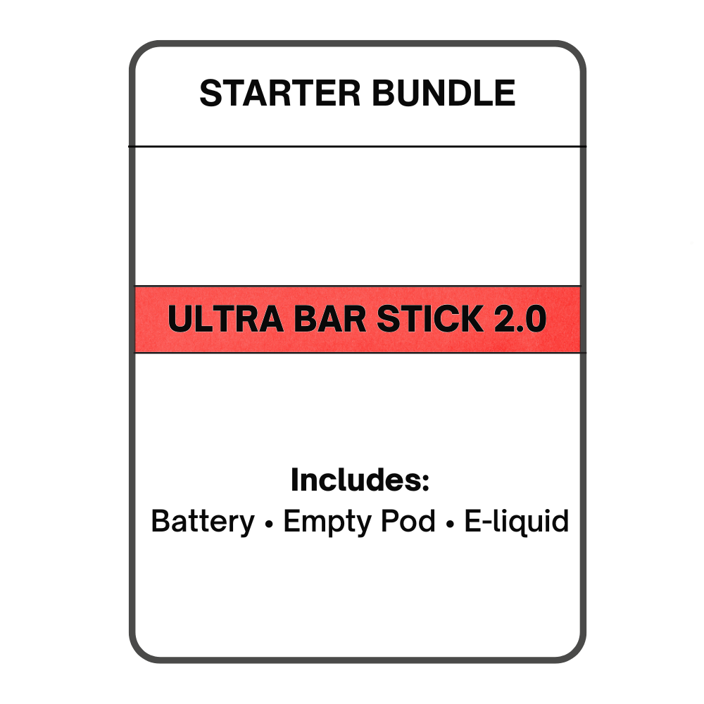 Ultra Bar STICK 2.0 Refillable | Starter Bundle