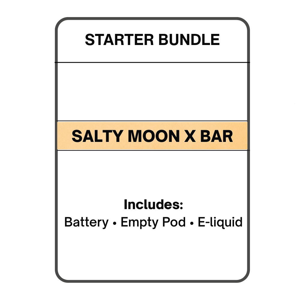 Salty Moon X Bar Refillable | Starter Bundle