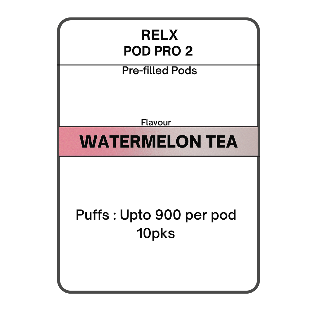 RELX Pod Pro 2 Pre-filled Pods 28.5mg/mL- 10pks