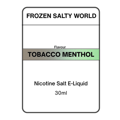 Tobacco Menthol - Nicotine Salt E-liquid