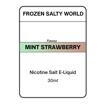 Mint Strawberry - Nicotine Salt E-liquid