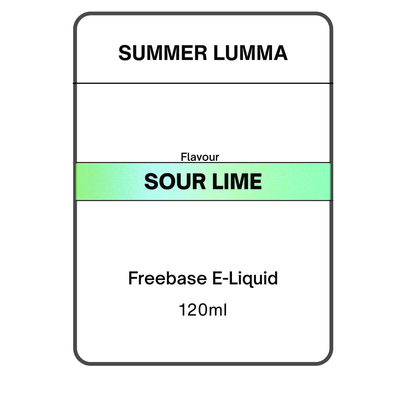 [Ice Ed.] Sour Lime E-liquid