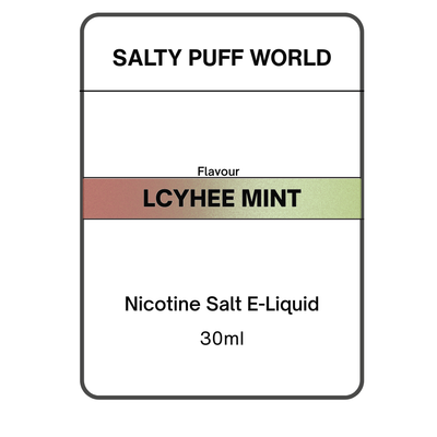 Lychee Mint - Nicotine Salt E-Liquid