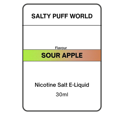 Sour Apple - Nicotine Salt E-Liquid