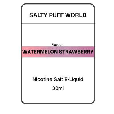 Watermelon Strawberry - Nicotine Salt E-Liquid