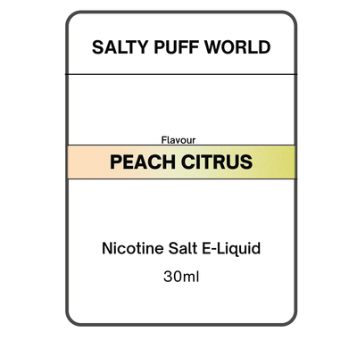 Peach Citrus - Nicotine Salt E-Liquid