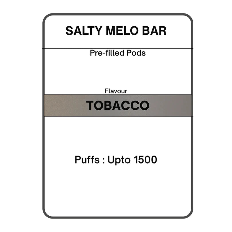 Salty MELO Bar Pre-filled Pods 28.5mg/ml