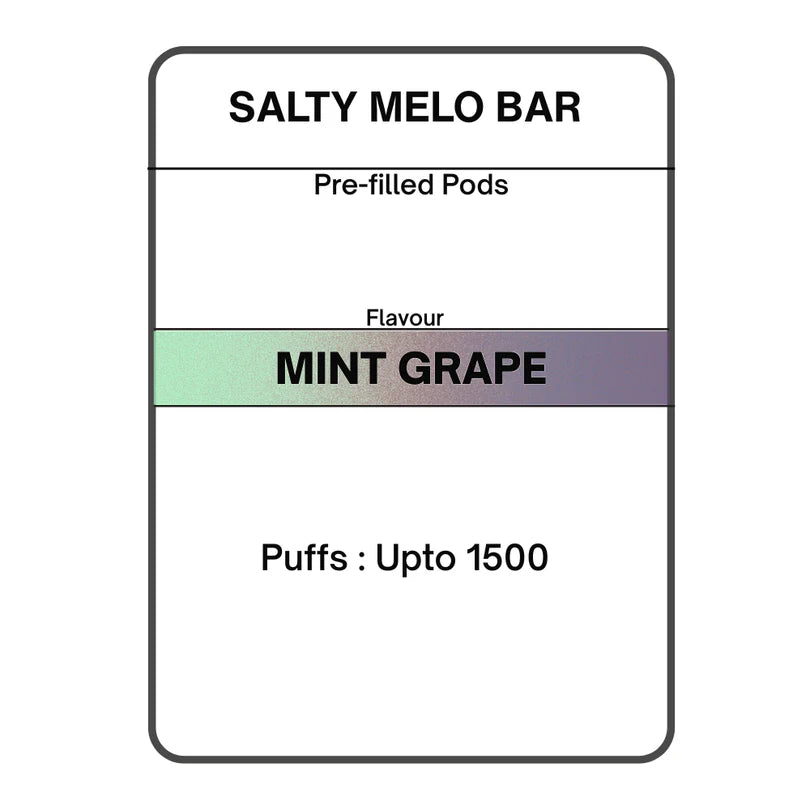 Salty MELO Bar Pre-filled Pods 28.5mg/ml