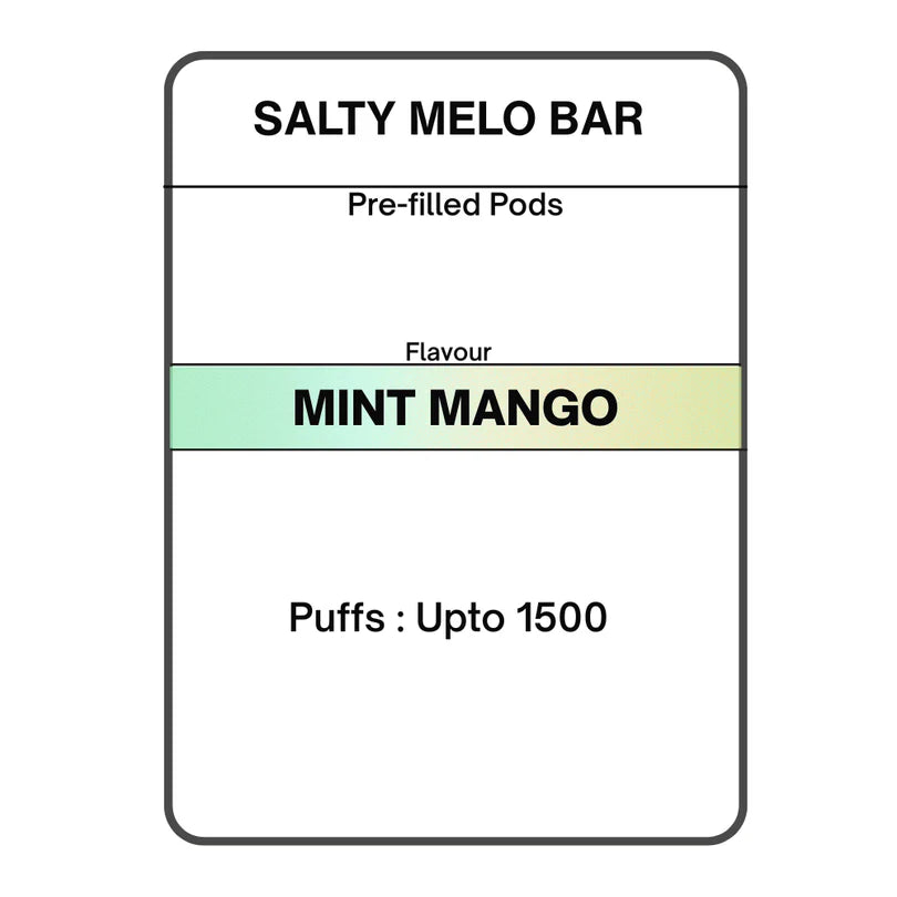 Salty MELO Bar Pre-filled Pods 28.5mg/ml