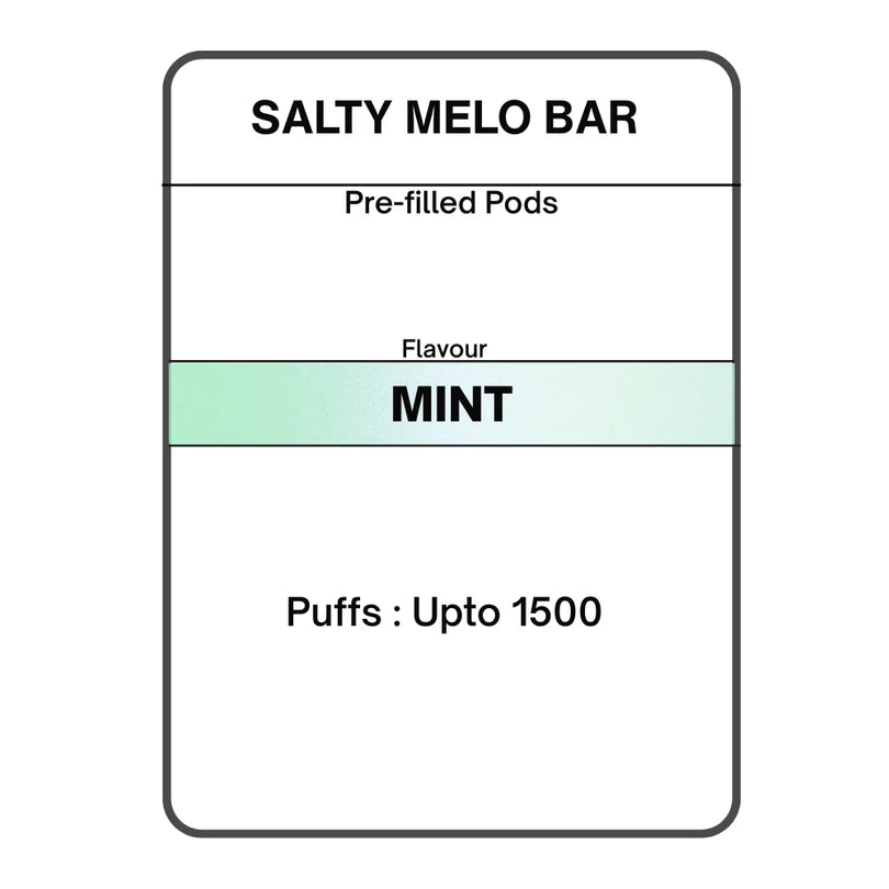 Salty MELO Bar Pre-filled Pods 28.5mg/ml