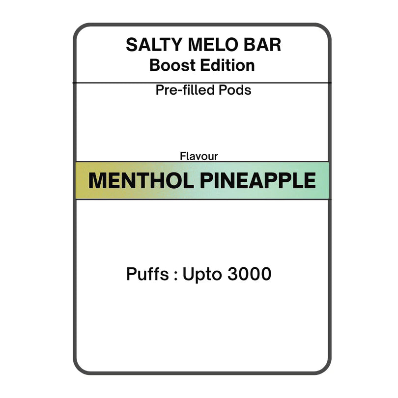 Salty MELO Bar [Boost Edition] Pre-filled Pods 28.5mg/mL