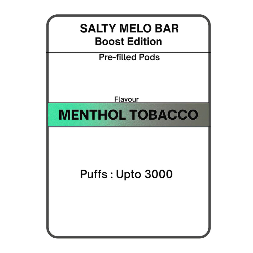 Salty MELO Bar [Boost Edition] Pre-filled Pods 28.5mg/mL
