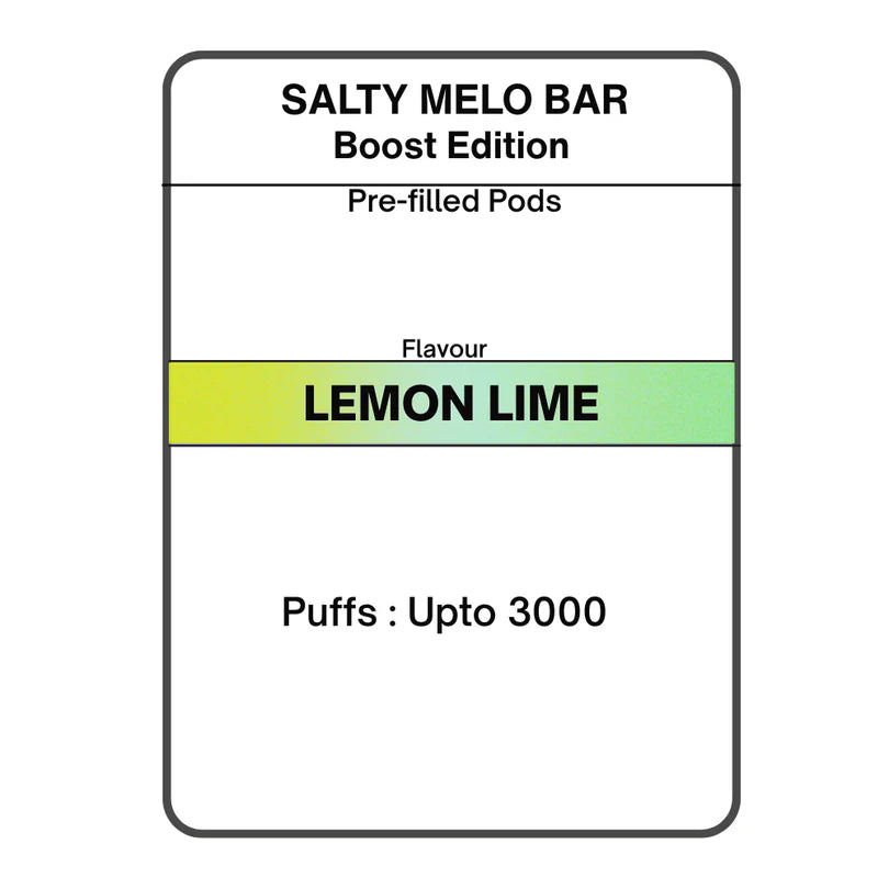 Salty MELO Bar [Boost Edition] Pre-filled Pods 28.5mg/mL