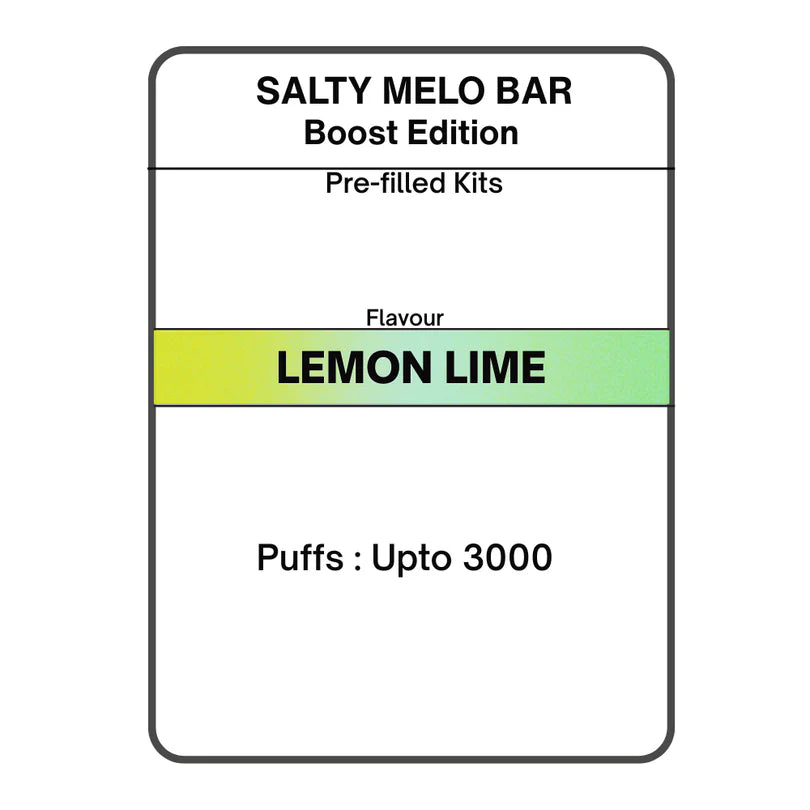 Salty MELO Bar [Boost Edition] Pre-filled Kit 28.5mg/mL