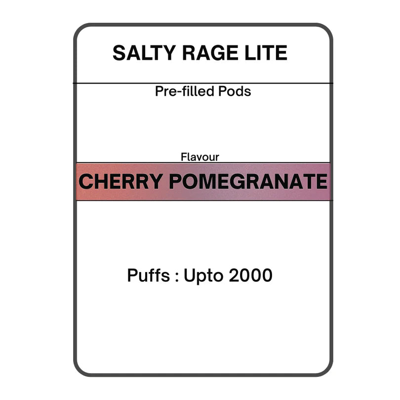Salty RAGE LITE Pre-filled Pods 2x | 28.5mg/mL