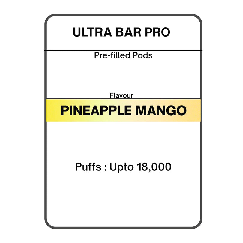 Ultra Bar PRO Pre-filled Pods 28.5mg/mL