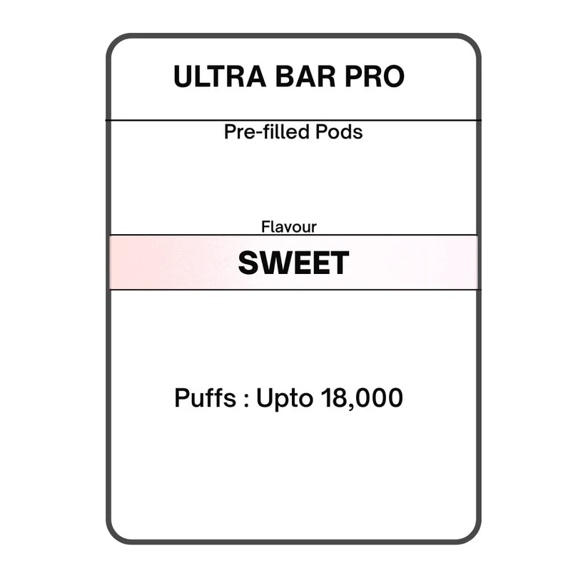 Ultra Bar PRO Pre-filled Pods 28.5mg/mL