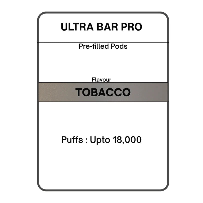 Ultra Bar PRO Pre-filled Pods 28.5mg/mL