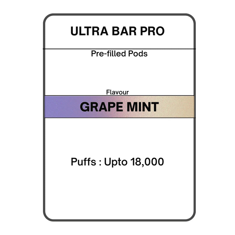Ultra Bar PRO Pre-filled Pods 28.5mg/mL
