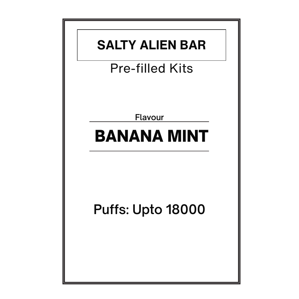 Salty ALIEN Bar Pre-filled Kit 28.5mg/mL