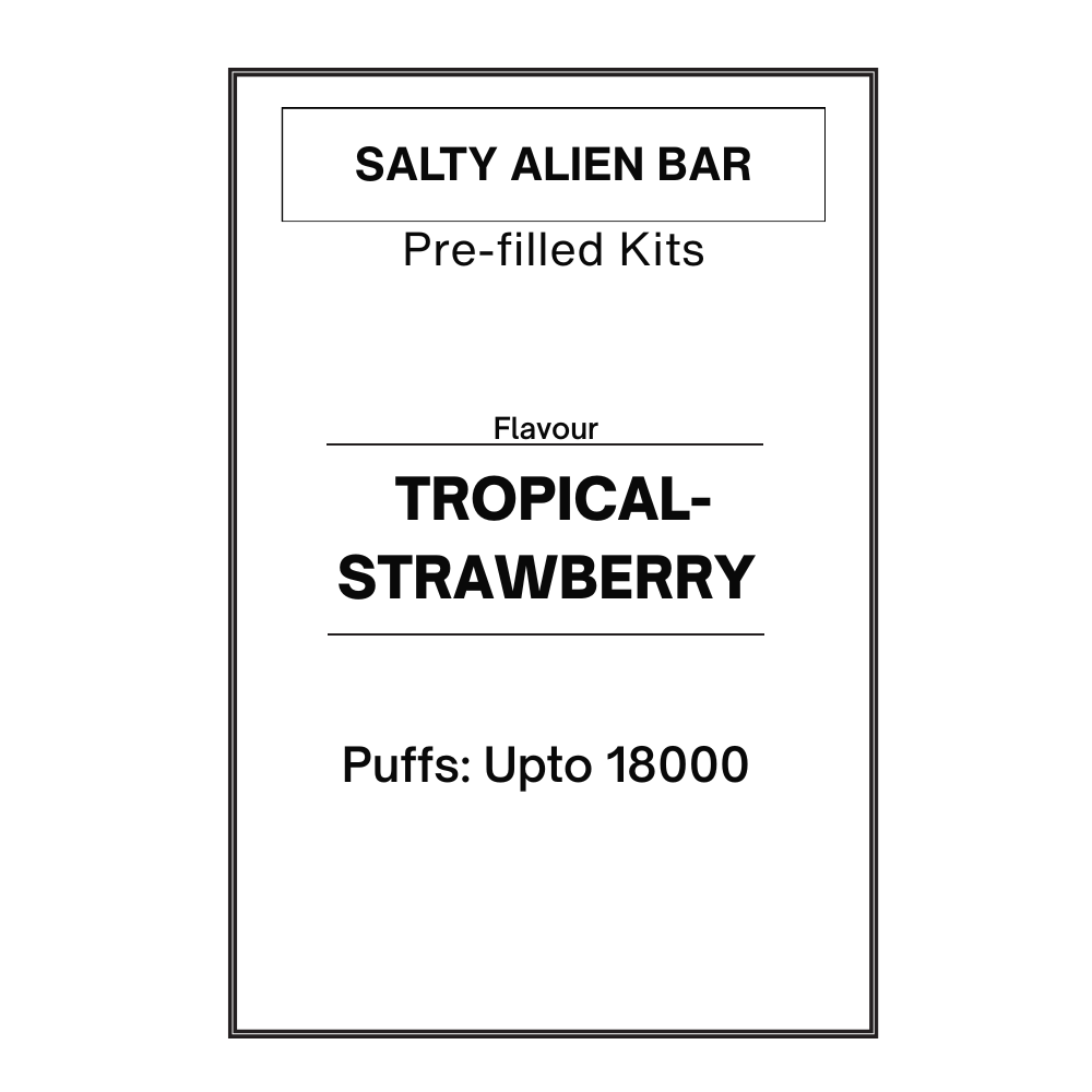 Salty ALIEN Bar Pre-filled Kit 28.5mg/mL