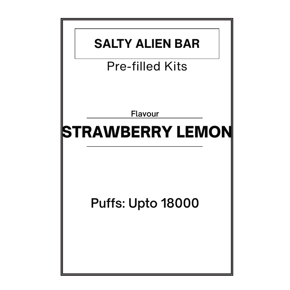 Salty ALIEN Bar Pre-filled Kit 28.5mg/mL