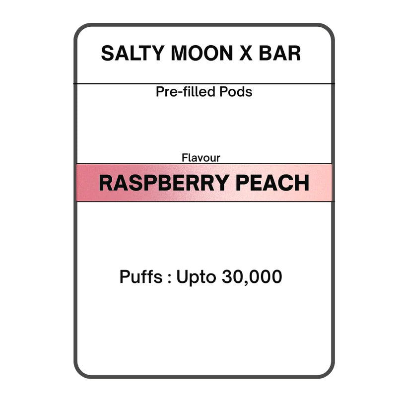 Salty Moon X Bar Pre-filled Pods 28.5mg/mL