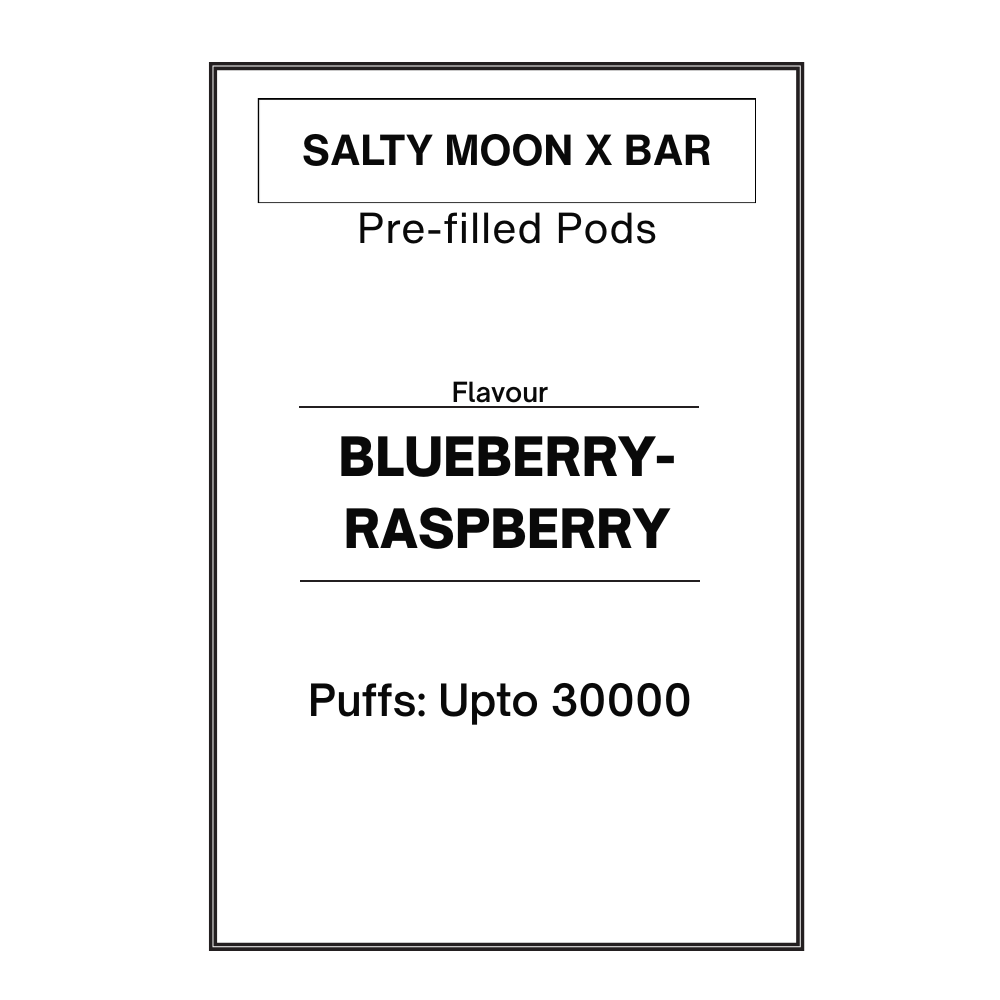 Salty Moon X Bar Pre-filled Pods 28.5mg/mL